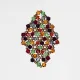 Symphony - Brooch Rhombus M Priscilla - 1